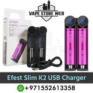 Efest Slim K2 USB Battery Charger In Dubai, UAE