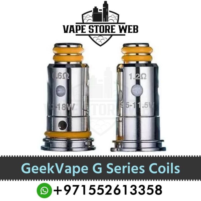 GeekVape G Series Replacement Coils 0.6ohm, 1.2ohm (5PCS) in Dubai, UAE