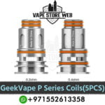 GeekVape P Series Coils 0.2ohm, o.4ohm (5PCS) in Dubai, UAE