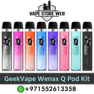 GeekVape Wenax Q Pod System 1000mAh Pod Device Kit In Dubai, UAE Wenax Q UAE Wenax Q Dubai