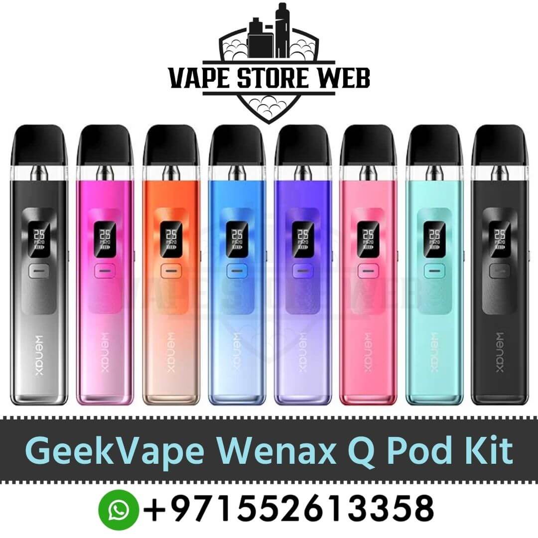 GeekVape Wenax Q Pod System 1000mAh Pod Device Kit in Dubai, UAE Wenax Q UAE Wenax Q Dubai