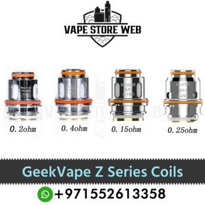 GeekVape Z Series Replacement Coils 0.2, 0.4, 0.15, 0.25ohm (5PCS) In Dubai, UAE