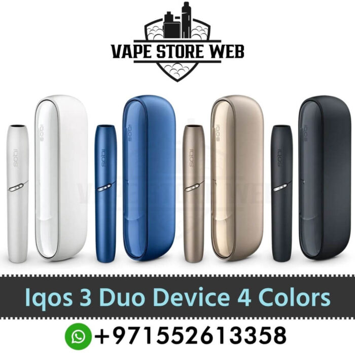 Iqos 3 Duo Kit Heatsticks E Cigarettes All Colors in Dubai UAE