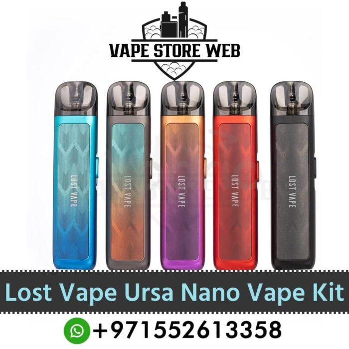 Lost Vape Ursa Nano Pod Kit 18W Vape Kit 800mAh Starter Kit Ursa Nano UAE Ursa Nano Dubai Lost Vape Ursa Nano Pod Kit 18W Vape Kit 800mAh Starter Kit Ursa Nano UAE Ursa Nano Dubai