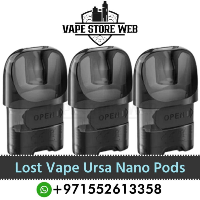 Lost Vape Ursa Nano Pods Cartridge 1.0ohm 0.8ohm For Ursa Nano, Nano Pro, Baby Pro in Dubai, UAE Ursa Baby Pro Pods Ursa Nano Pro Pods Lost Vape Ursa Nano Pods Cartridge 1.0ohm 0.8ohm For Ursa Nano, Nano Pro, Baby Pro in Dubai, UAE Ursa Baby Pro Pods Ursa Nano Pro Pods