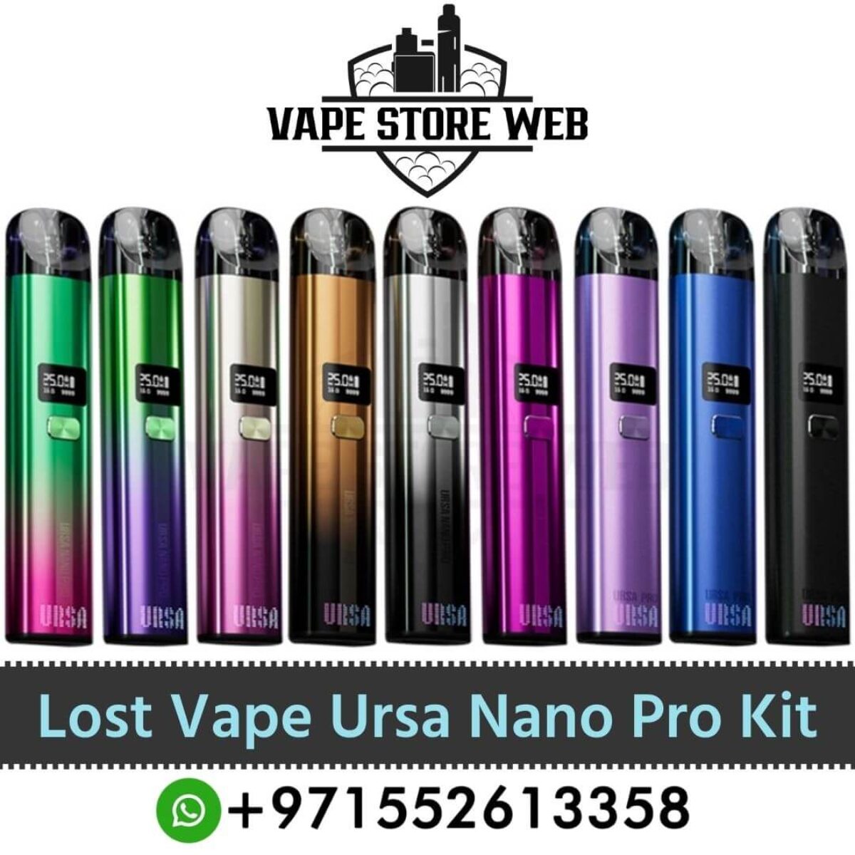 lost vape ursa nano pro THCB + THCDH 50% INDICA BUBBA KUSH 1ml - FARAOH VAPE main image 0
