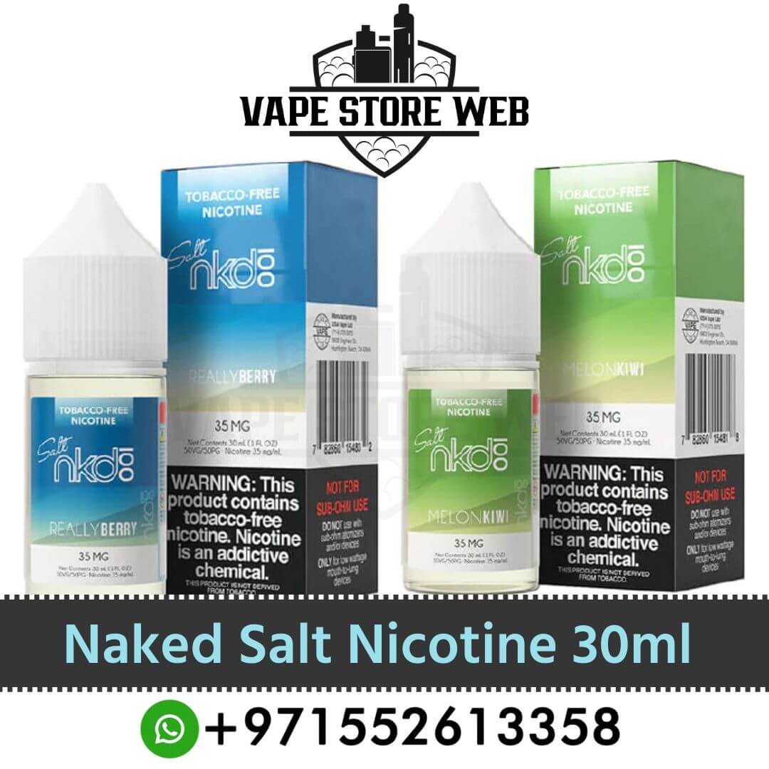 Naked Salt Nicotine 60ml 35mg in Dubai, UAE NKD Salt Nic