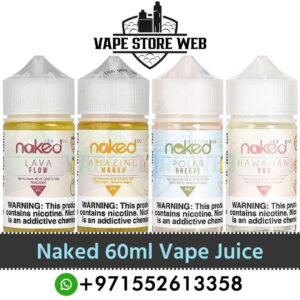 Naked Vape Juice 60ml 3mg E Liquid In Dubai, UAE NKD Vape Juice Vape Store Web