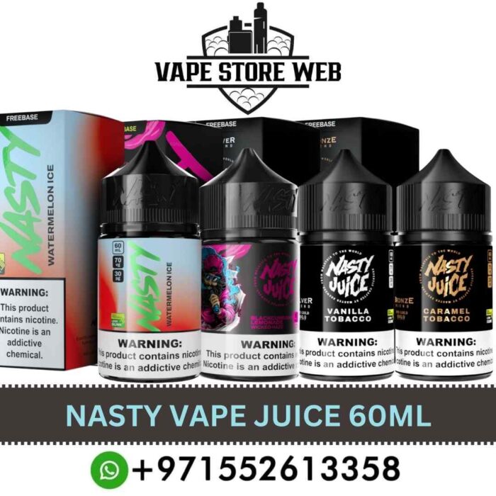 Buy Nasty Juice 3mg Nicotine 60ml E Liquid in Dubai