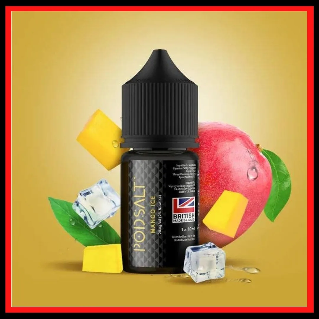Pod Salt Core 30ml 20mg E Juice Nicotine Salt E Liquid In All Flavors In UAE