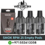 Best Smok RPM 25 Empty Pods Replacement In Dubai
