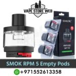 replacement pod uae Best SMOK RPM 5 Empty Pods Replacement In Dubai