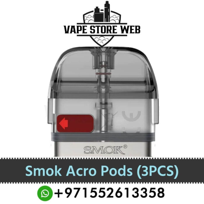 Smok Acro Replacement Pods Cartridge Refillable Empty Pods(3PCS) MTL 0.6ohm