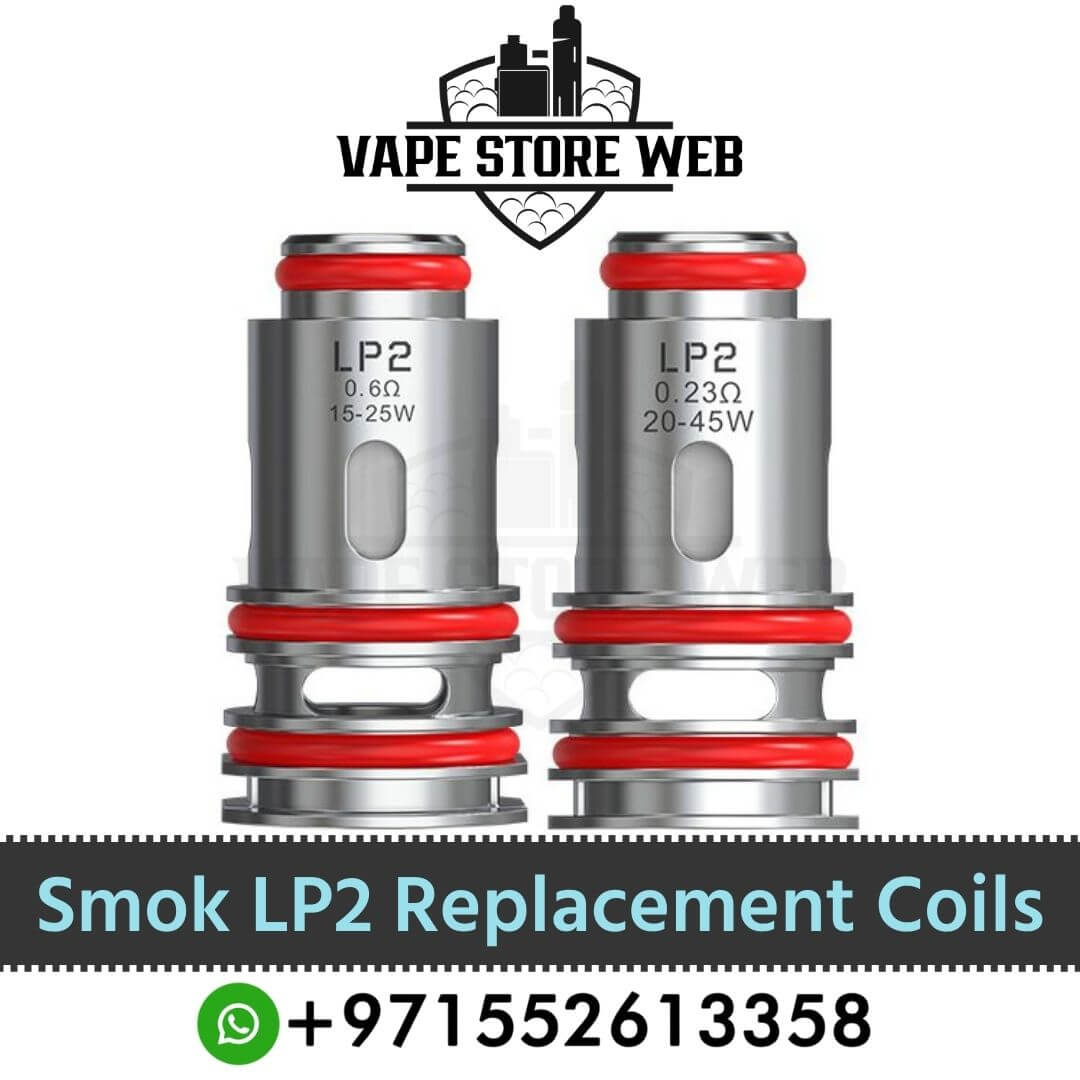 Smok LP2 Replacement Coils Pod Coils of 0.23ohm, 0.6 ohm (5PCS) in Dubai