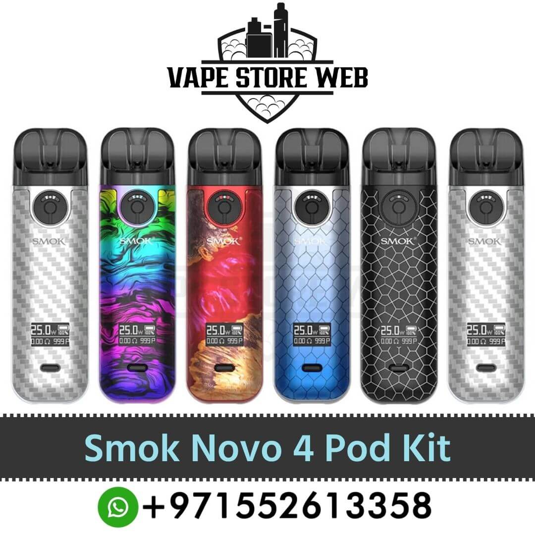 Best Smok Novo 4 Pod System 25W 800mAh In Dubai