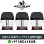 Smok novo 5 replacement pods cartridge refillable empty