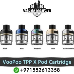 VooPoo TPP X Pods Empty Refillable Replacement Cartridge TPP X Pods UAE Dubai