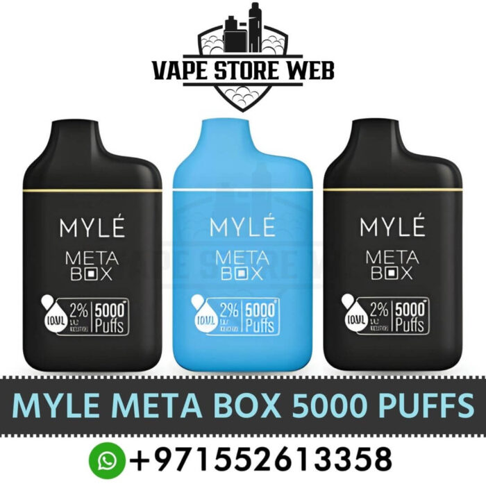 Best Myle Meta Box 5000 Puffs 20mg Disposable Vape In Dubai