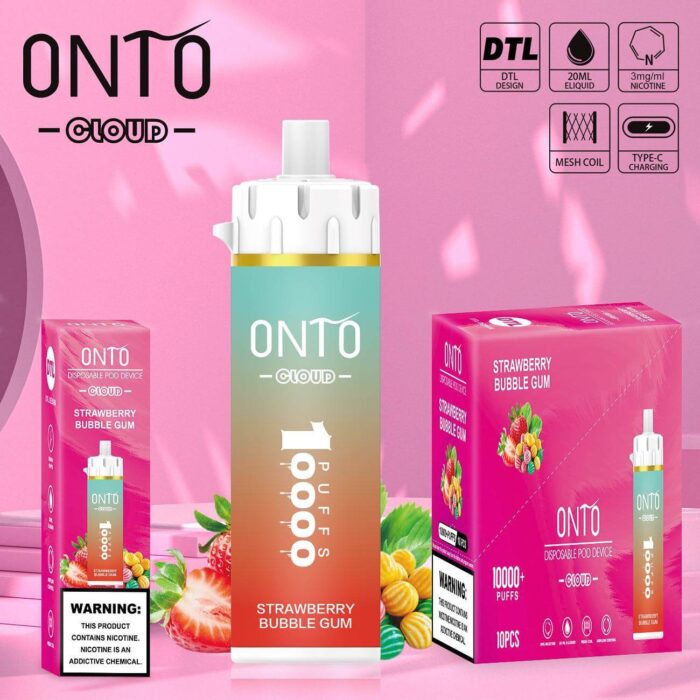 Onto Cloud 10000 Puffs Disposable Vape In Dubai Near Me