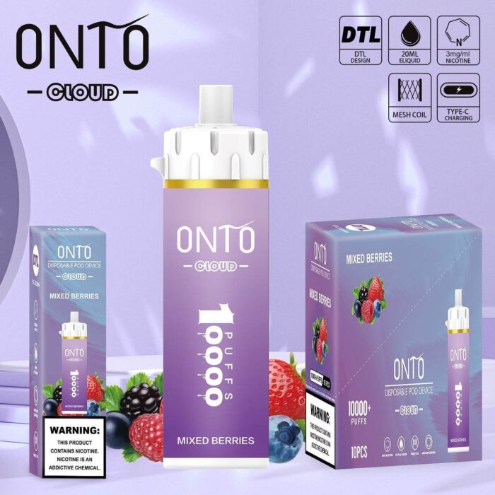 Onto Cloud 10000 Puffs Disposable Vape In Dubai Near Me