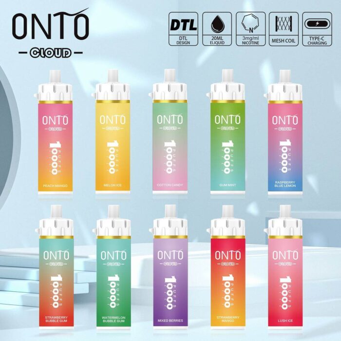 Onto Cloud 10000 Puffs Disposable Vape In Dubai Near Me