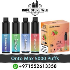 Onto Max 5000 Puffs Disposable Vape In Dubai
