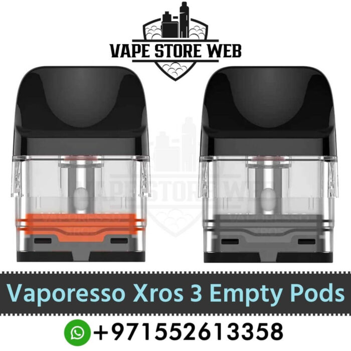 Vaporesso XROS 3 Replacement Pods In Dubai Best Vaporesso XROS 3 Empty Pods In Dubai Near Me
