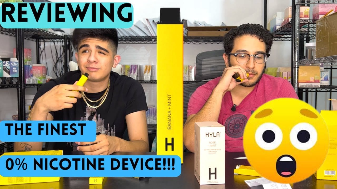 hyla vape Hyla Nicotine Free Vape Disposable