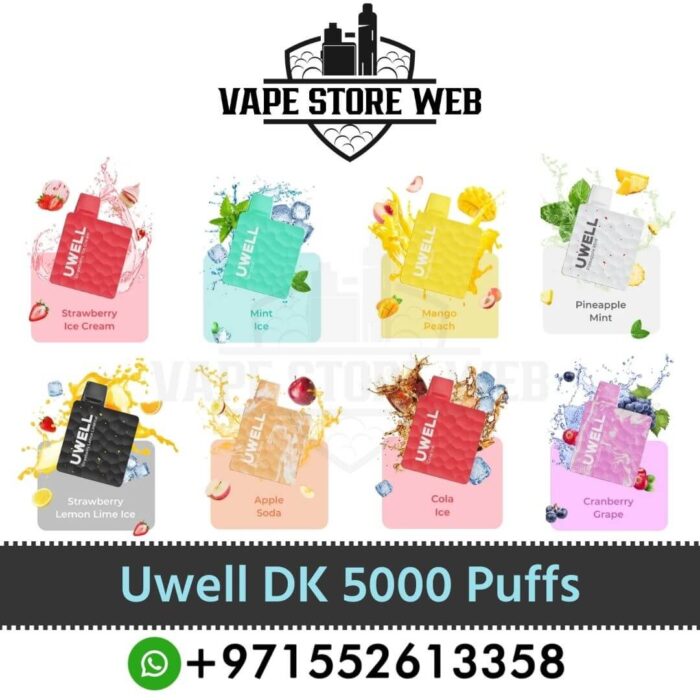 Best Uwell DK 5000 Puffs 50Mg Disposable Vape In Dubai, UAE Near Me