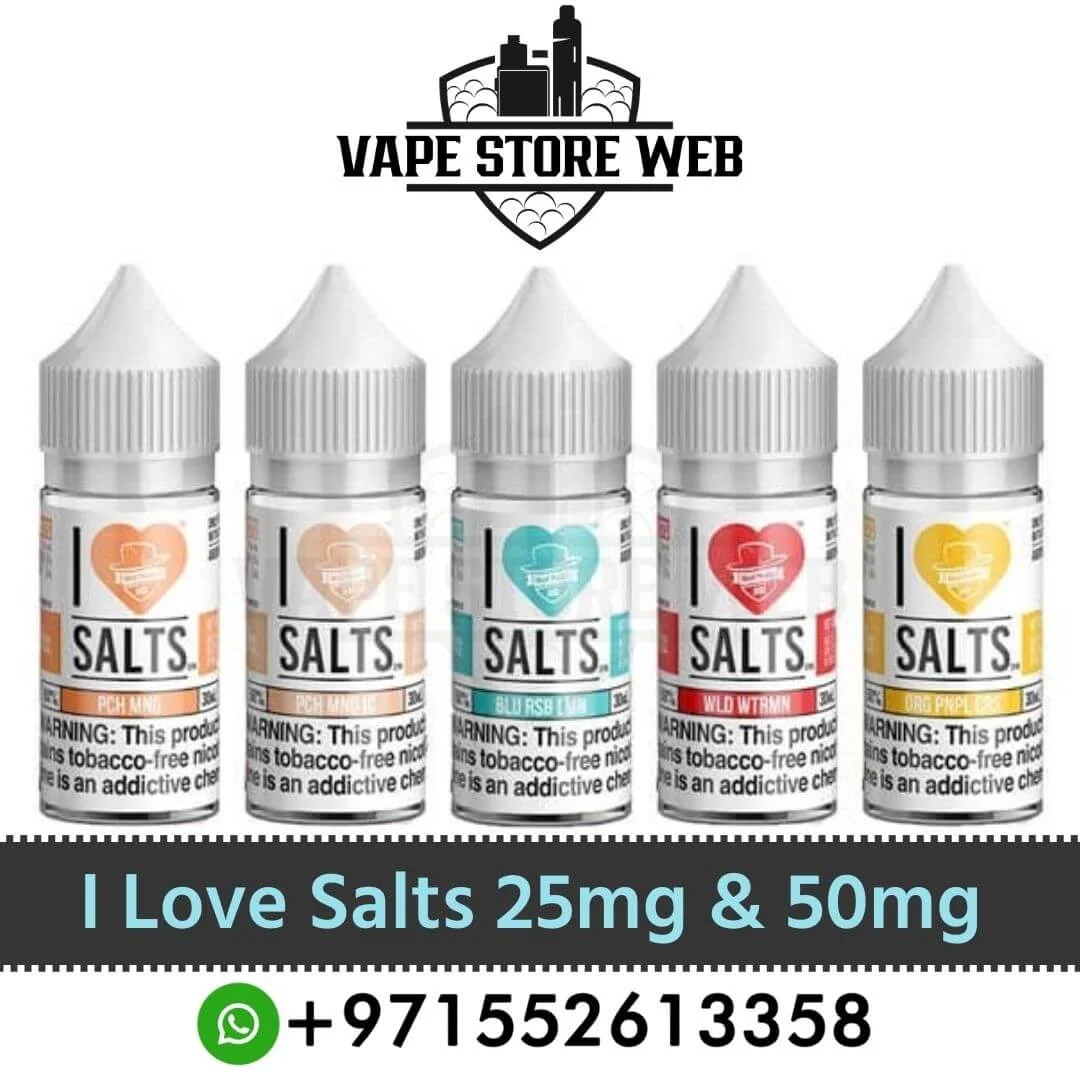 Best I Love Salts 25mg & 50mg E-liquid In Dubai, UAE