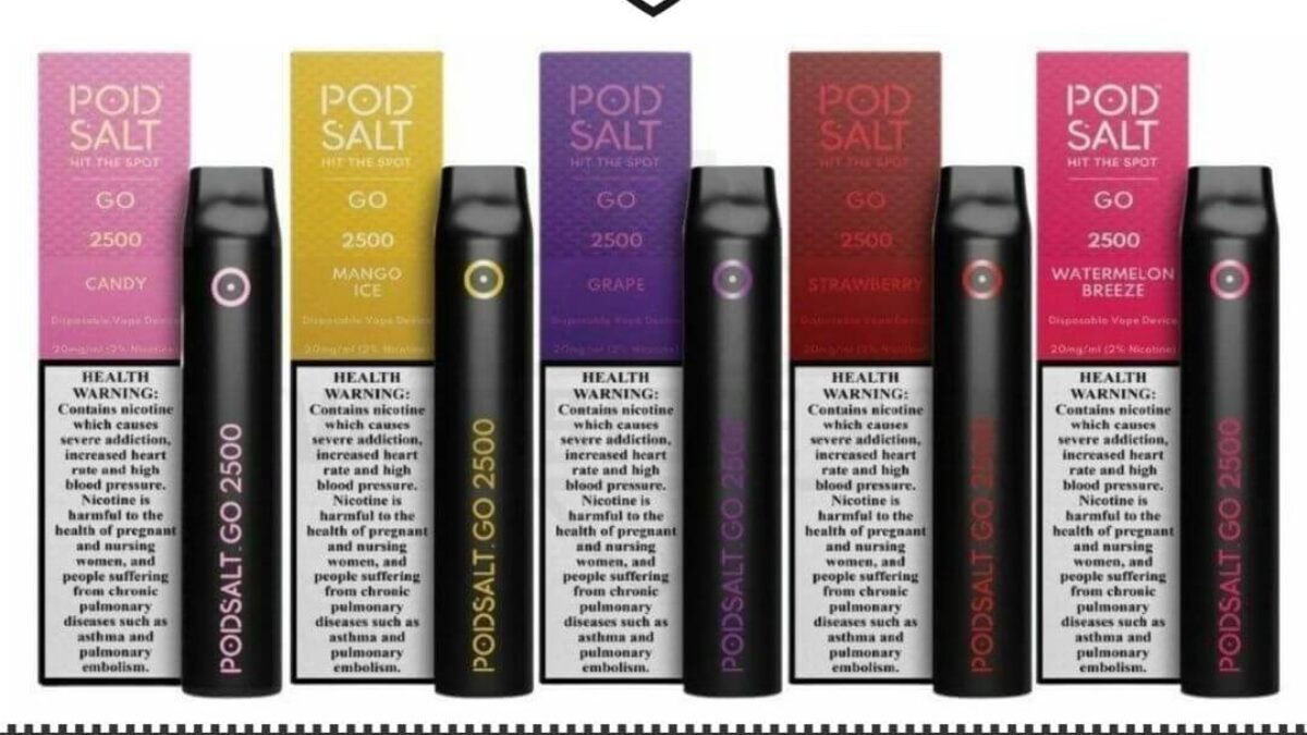 The Best Pod Salt Go 2500 Puffs 20mg Disposable Vape Review