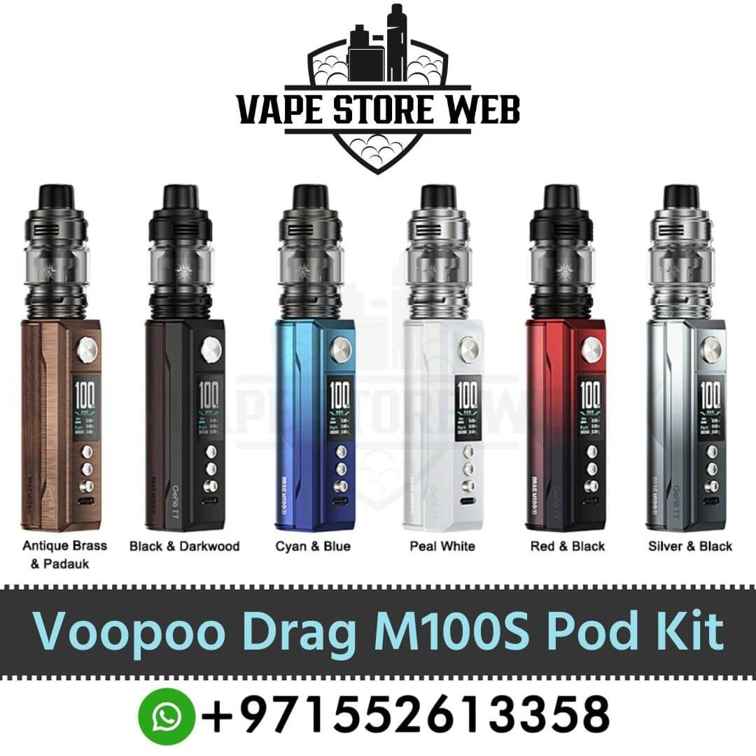 Voopoo Drag M100S 100W Pod System In Dubai, UAE Near ME