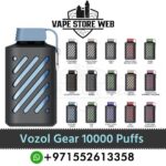 Vozol gear 10000 puffs 50mg disposable vape