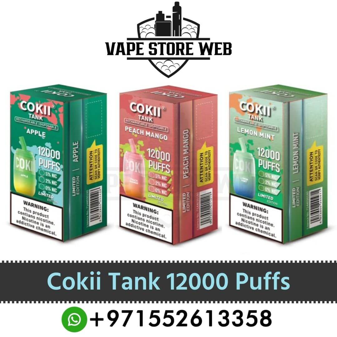 Best Cokii Tank 12000 Puffs Disposable Vape In Dubai, UAE