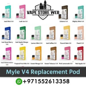 Myle V4 Replacement Pod (4Pc/Pack) In Dubai, UAE