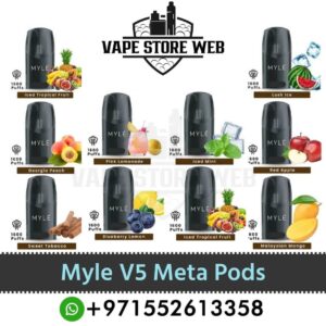 Myle V5 Meta Pods (2Pc/Pack) In Dubai, UAE