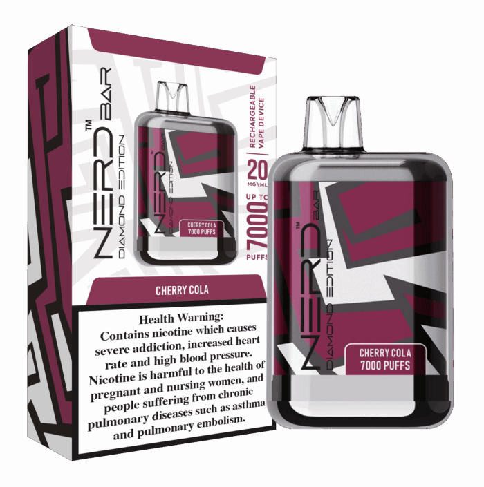 Best Nerd Bar Diamond 7000 Puffs 20Mg Disposable Vape In Dubai, UAE Near Me