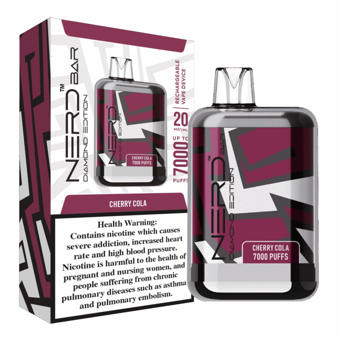 Best Nerd Bar Diamond 7000 Puffs 20Mg Disposable Vape In Dubai, UAE Near Me