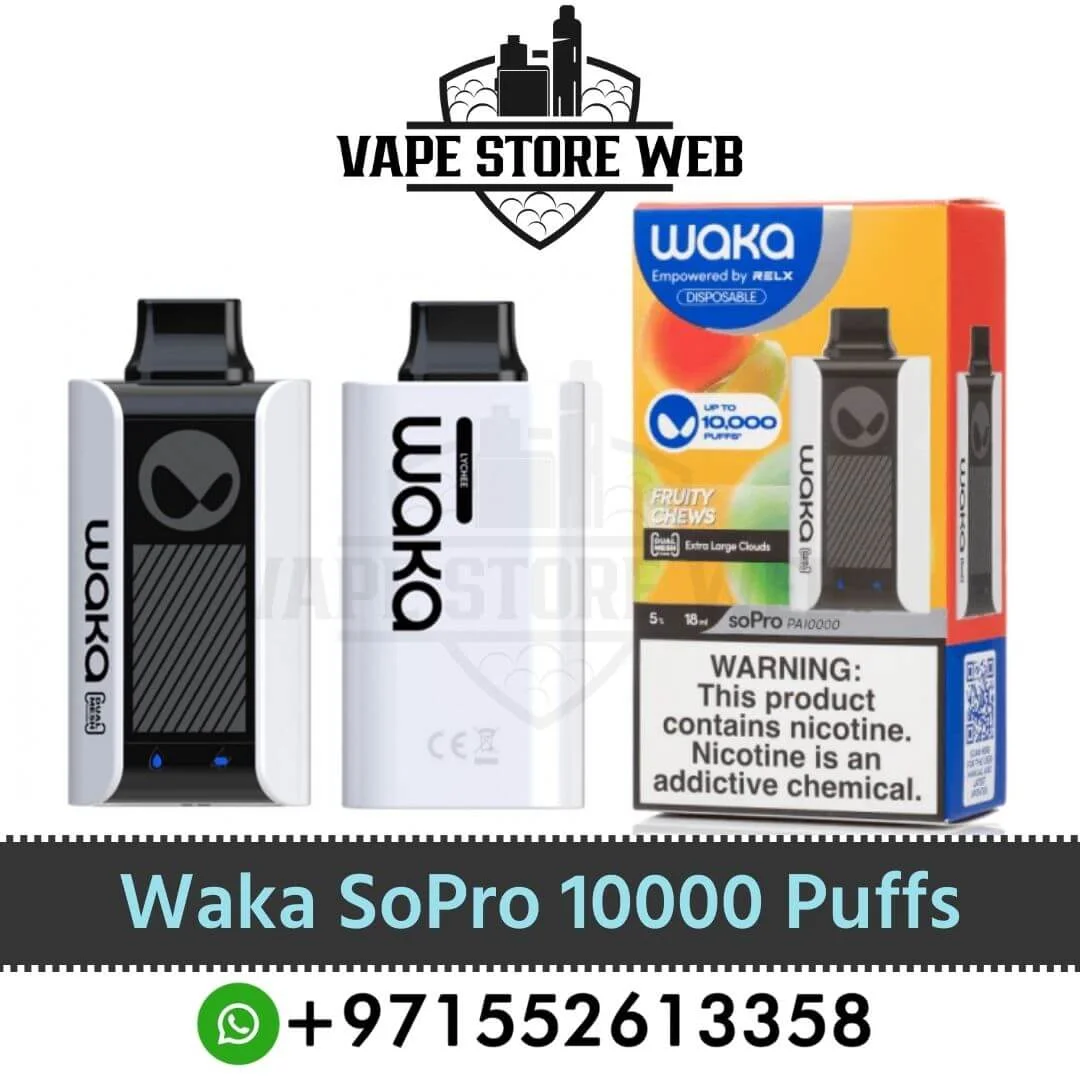 Best Waka SoPro 10000 Puffs Disposable Vape In Dubai, UAE