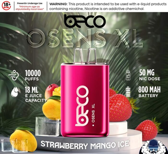 Best Beco Osens XL 10000 Puffs 50mg Disposable Vape Near Me
