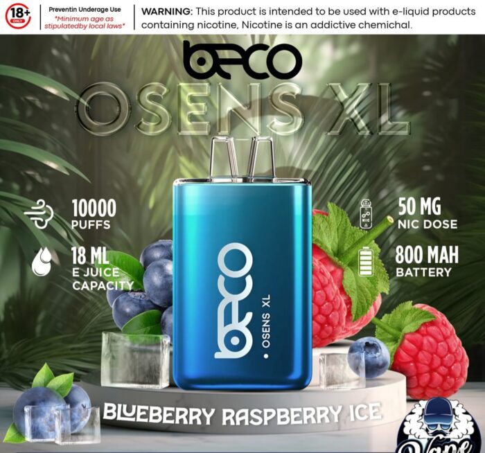 Best Beco Osens XL 10000 Puffs 50mg Disposable Vape Near Me