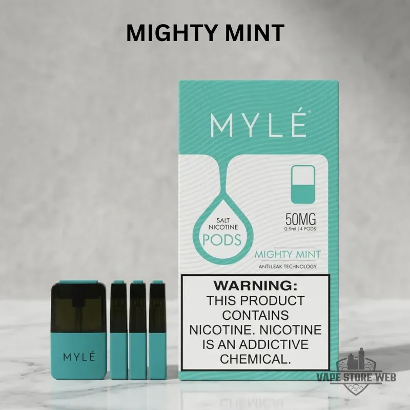 Myle V4 Replacement Pod (4Pc/Pack) In Dubai, UAE 6 Myle V4 Replacement Pod (4Pc/Pack) In Dubai, UAE - Image 6