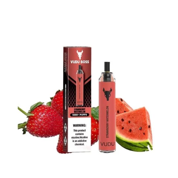 Best VUDU Boss 5000 Puffs 50Mg Strawberry Watermelon Disposable Vape In Dubai