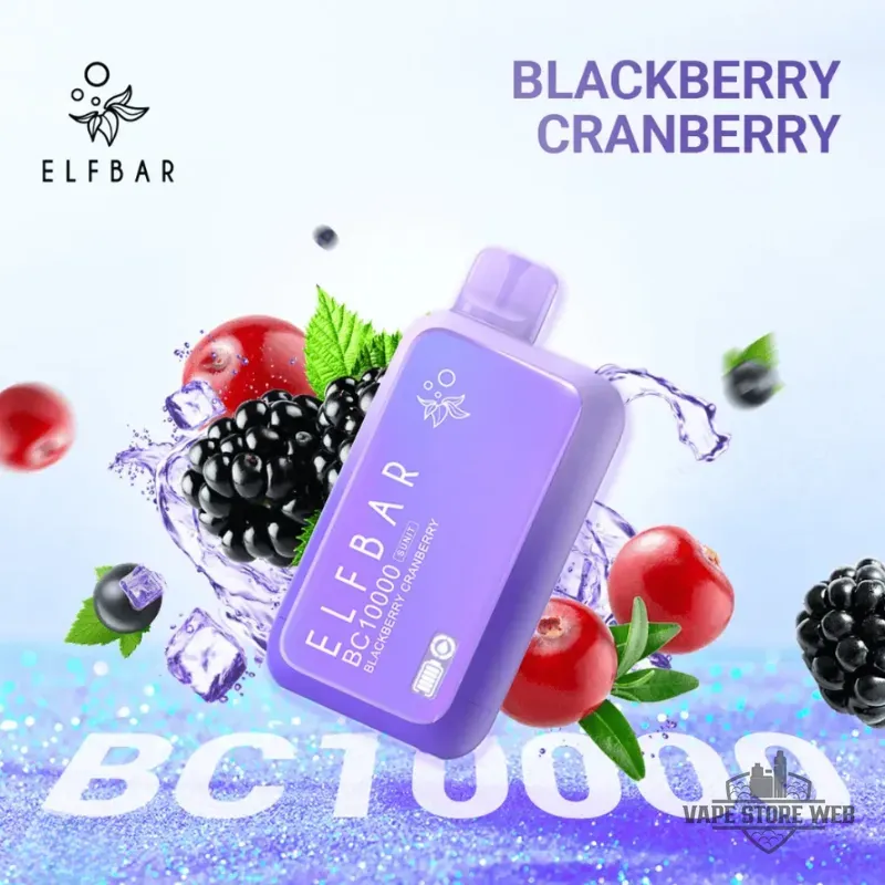 ELF BAR BC10000 Puffs 20MG Disposable Vape in Dubai 13 elf bar bc10000 puffs 20mg disposable vape in dubai blackberry cranberry
