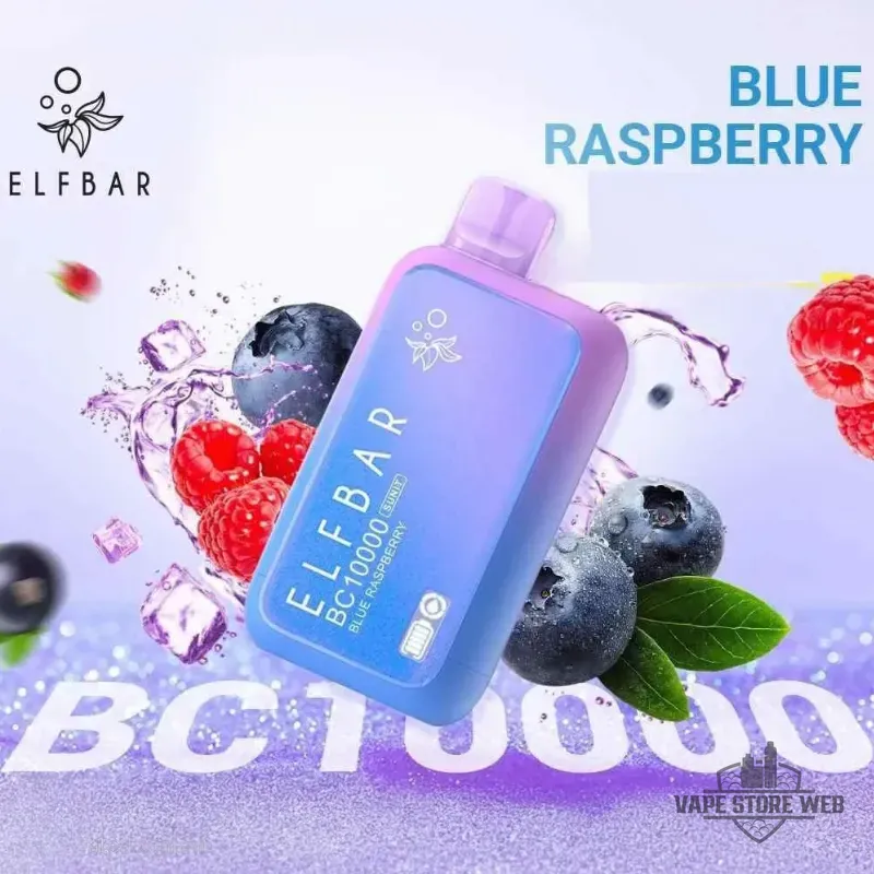 ELF BAR BC10000 Puffs 20MG Disposable Vape in Dubai 10 elf bar bc10000 puffs 20mg disposable vape in dubai blue raspberry