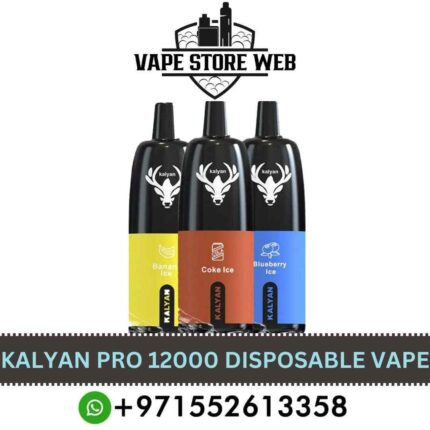 Buy KALYAN Pro Disposable 12000 Puffs Vape 5% in UAE - KALYAN 12000 Puffs Vape Shop in Dubai - KALYAN Pro 12000 Puffs Vape near me