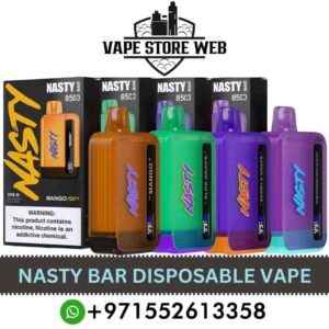 Buy NASTY BAR 8500 Puffs Disposable Vape Price In UAE   NASTY Bar Disposable Vape In Dubai   NASTY 8500 Puffs Vape Shop Near Me