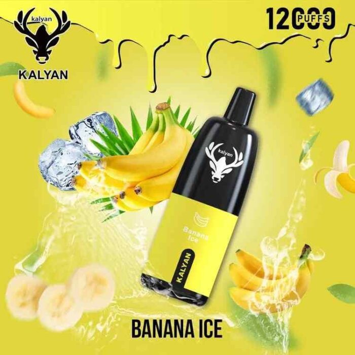 KALYAN PRO 12000 Puffs Price in Dubai Banana Ice