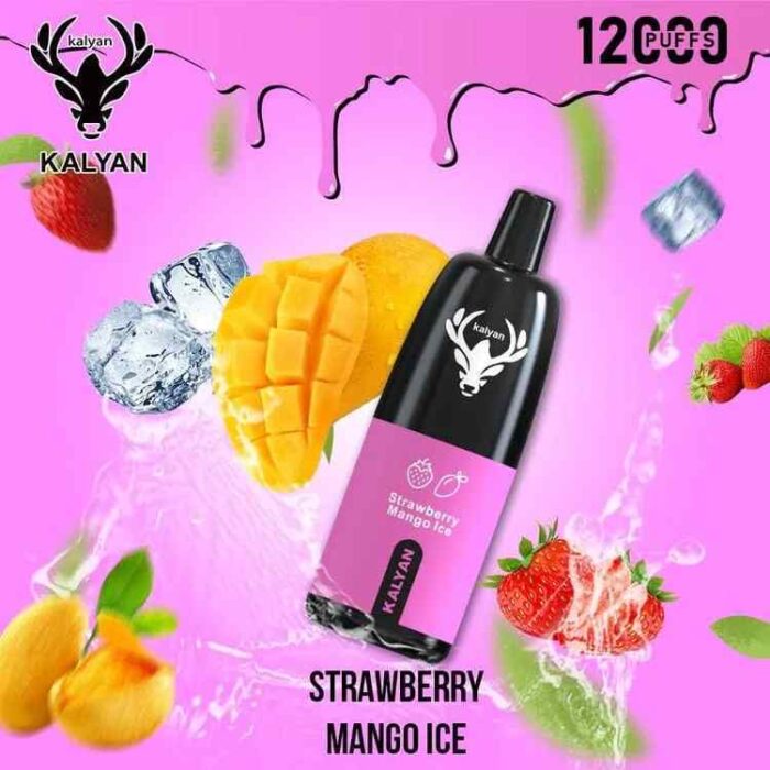 KALYAN PRO 12000 Puffs Price in Dubai Strawberry Mango Ice