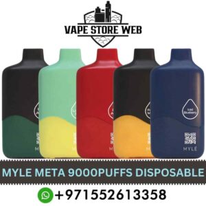 MYLE 9000 Puffs Meta Disposable Vape In Dubai